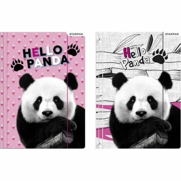 Složka StarPak A4 s elastickou cenou Panda P10 StarPak za...