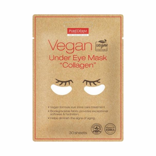 Purederm Vegan Under Eye Mask veganské náplasti na oči s ...