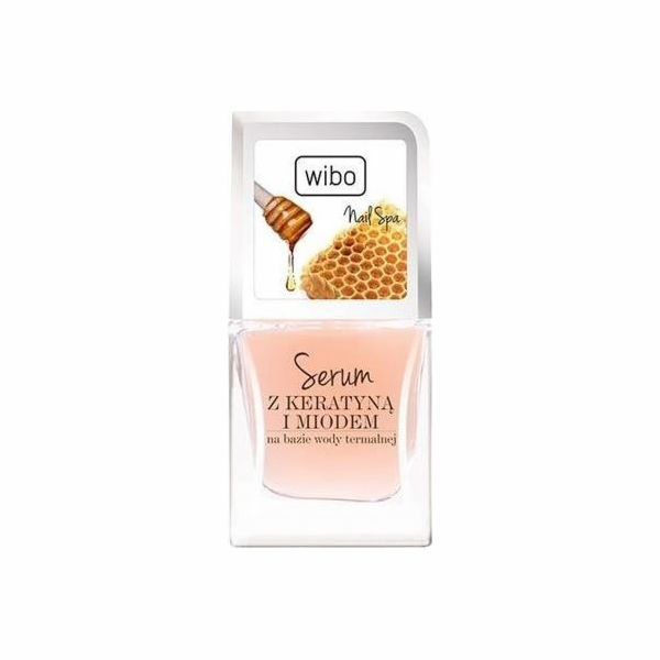 Wibo Nail Spa sérum na nehty s keratinem a medem 8,5 ml