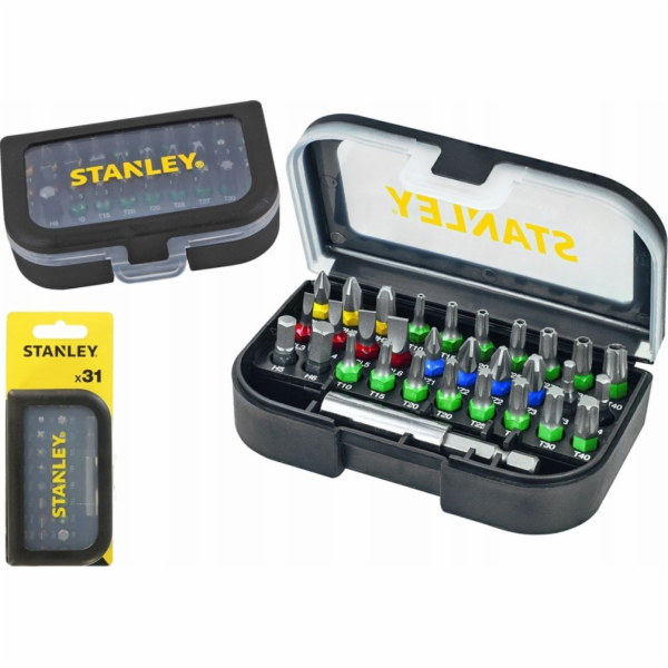 Stanley sada bitů 31 prvků (STA60490-XJ)