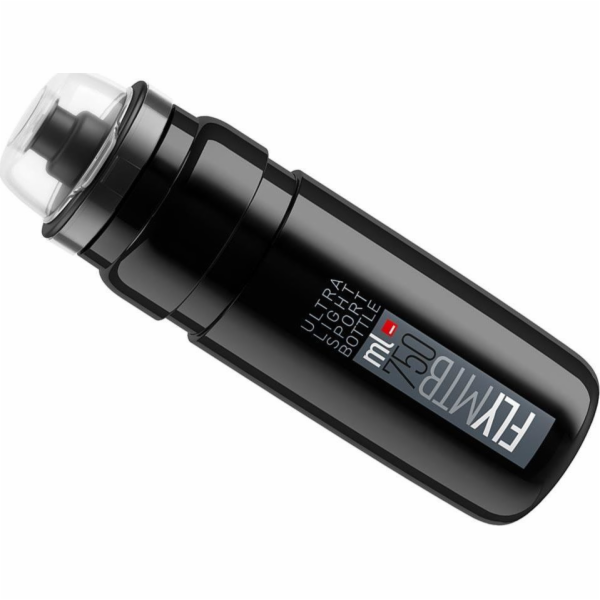 Elite Bidon Fly MTB černá, šedá grafika, 750 ml,