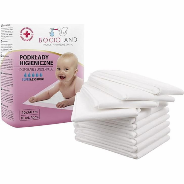 Bocioland Bocioland Jednorázové podložky 40x60 10 ks.