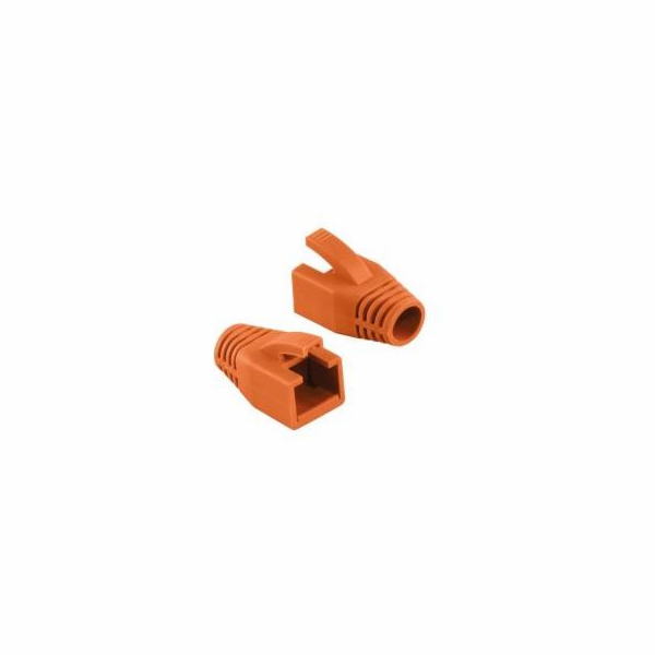 LogiLink&nbsp;Plug&nbsp;-in&nbsp;Plug&nbsp;RJ45&nbsp;8mm&nbsp;kategorie&nbsp;6&nbsp;Orange&nbsp;50stuk...