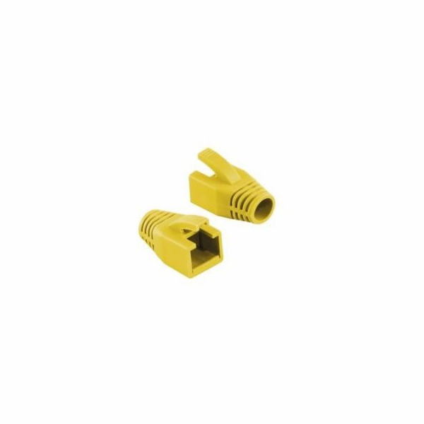 LogiLink Plug -in Plug Rj45 8mm kat. 6 Yellow 50stuk (MP0...
