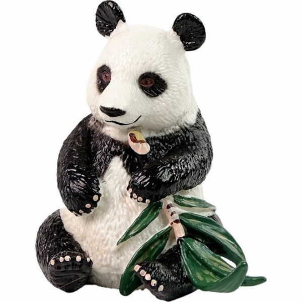 Sběratelská figurka LeanToys Panda s bambusem