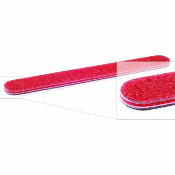 Activeshop ROVNÝ PILNÍK TEFLON 80 ČERVENÝ