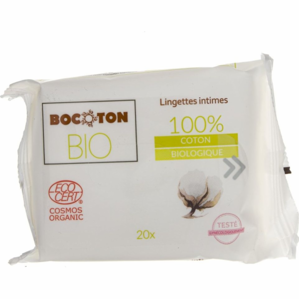 Bocoton&nbsp;Intimate&nbsp;Hygiene&nbsp;Handkerchiefs&nbsp;-&nbsp;20&nbsp;kusů