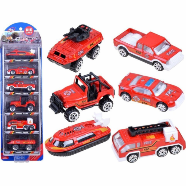 Jokomisiada Hasičské pružiny, sada 6 ks, hasičské, kovové...