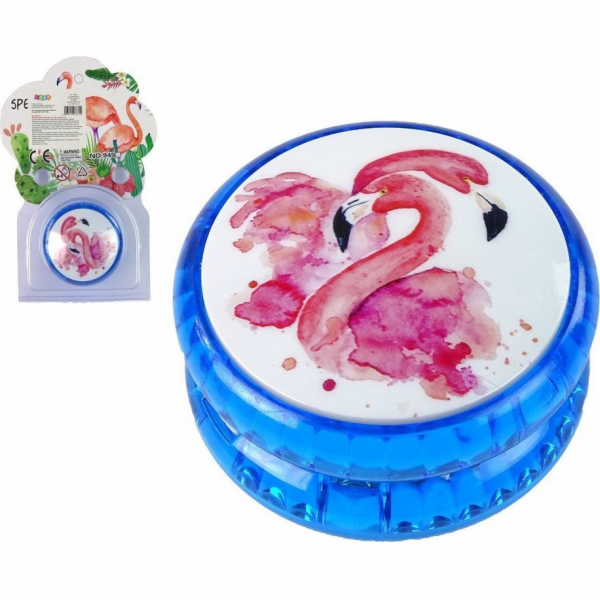 Arkádová hra LeanToys Jojo Fast Flamingo YoYo Blue