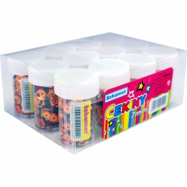 DIAGRAM Flitry DIAGRAM 7mm bal. 12ks x 7g - oranžová Schéma