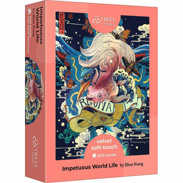 Trefl Puzzle 500 dílků UFT VELVET Impetuous World Life
