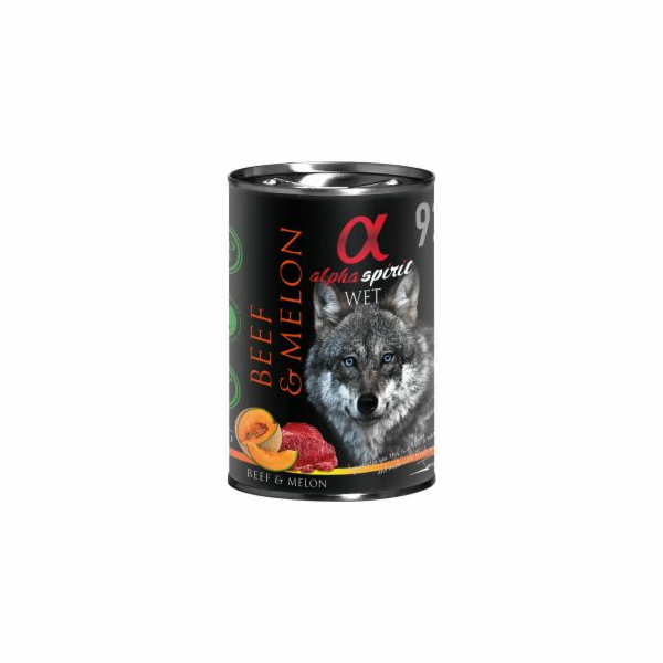 Alpha Spirit Hovězí maso s melounem 400 g