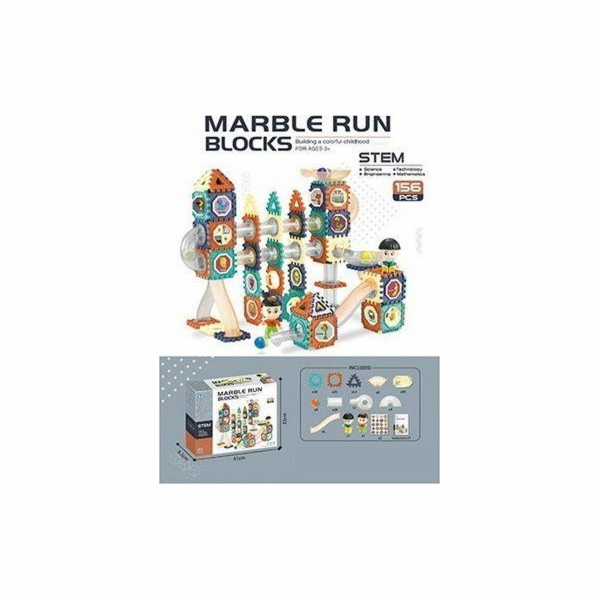 Kontext Magnetic Blocks Marble Tor Kulkowy 156 El.