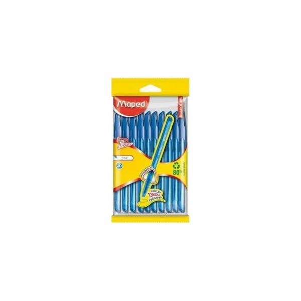 MAPED Ice pero 10 ks. modrý flowpack