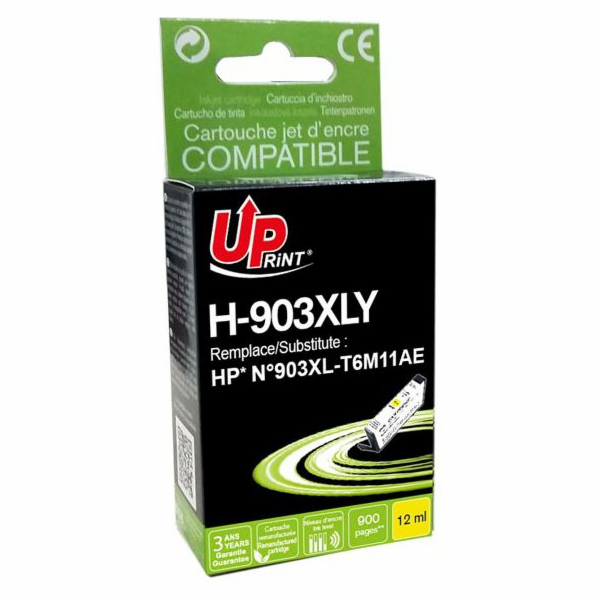 Inkoust inkoustu Uprint Ink s T6M11AE, HP 903XL, žlutá (H...