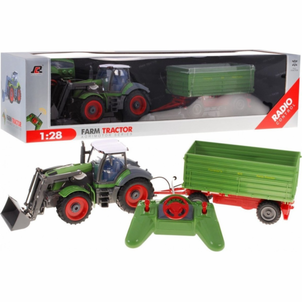 Ramiz Tractor Green Trailer Green 2 4GHz