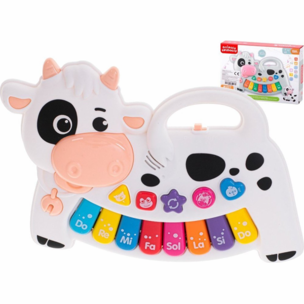 9 Planet Piano Interaktivní orgány pro děti bílý fondán