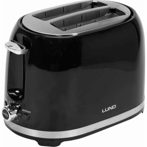 Lund 700-850W toustovač černý (67500)
