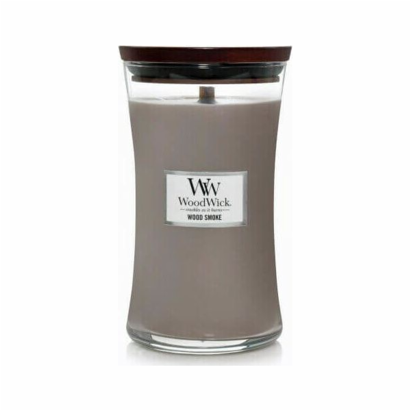 Svíčka oválná váza WoodWick, Kouř z cedrového dřeva, 609.5 g