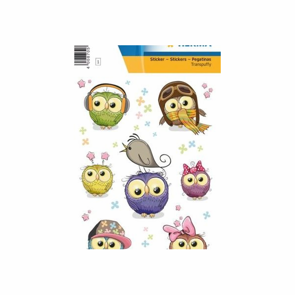 Herma Sweet Owl Stickers, Transport - 15399