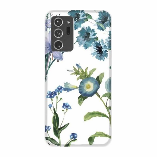 Casegadget pouzdro Tisk modrých květin na bílém Samsung G...