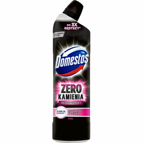 Domestos domestos_zero Stone Gel Toalet Pink 750ml