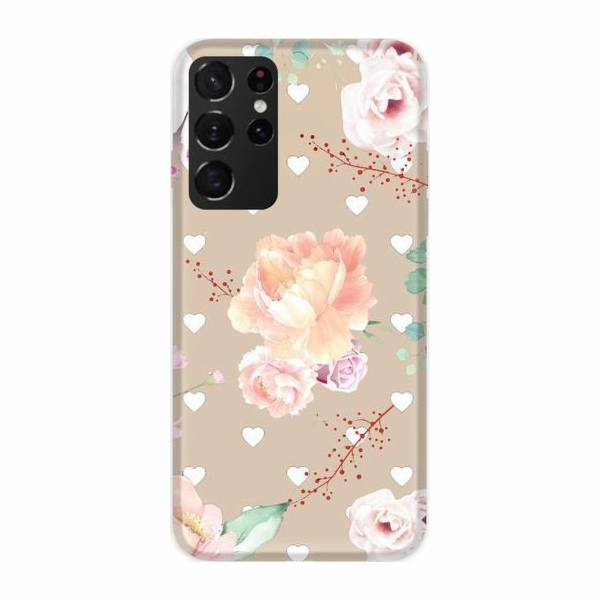 Casegadget Casegadget Print White Hearts and Roses Samsun...