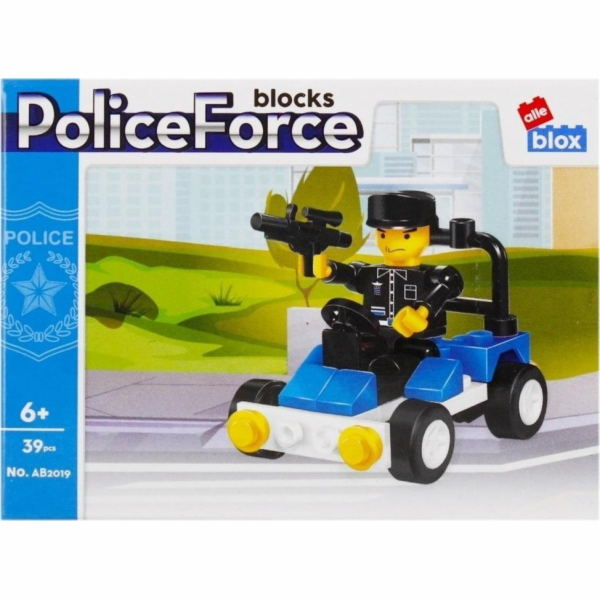 ALLEBLOX Stavebnice Police ALLEBOX