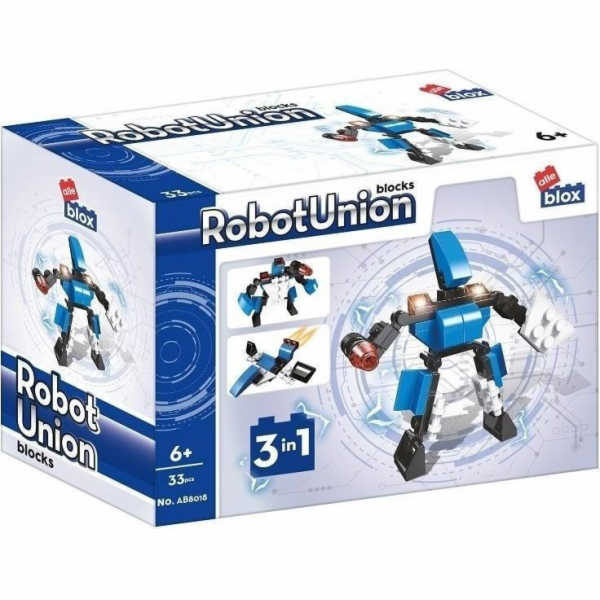 ALLEBLOX Stavební bloky Robot 33 prvků ALLEBLOX