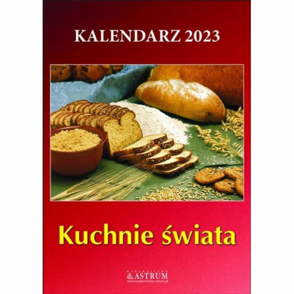 Astro Calendar 2023 kuchyně světa