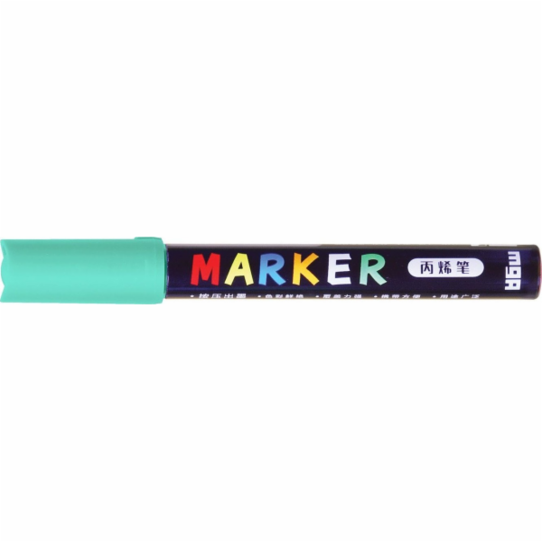 M&G Marker Acrylil 1-2 mm mg světle zelená Nr. 13