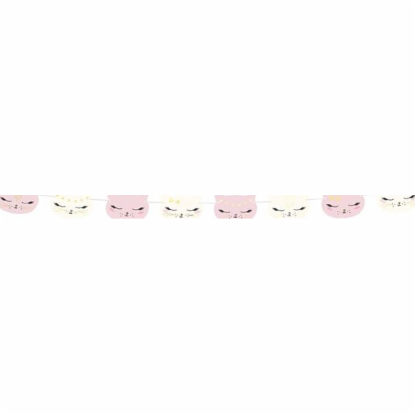 Party Deco Garland Kitty, Mix, 1,4 m univerzální