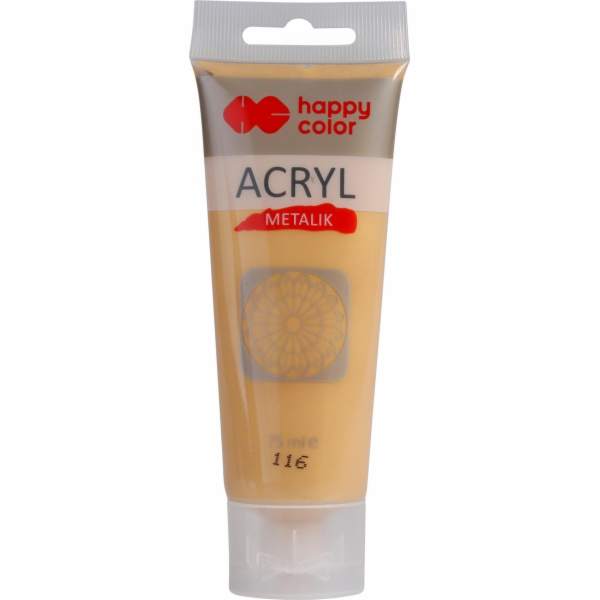 Happy Color Happy Color akrylová barva 75ml jemná metalic...