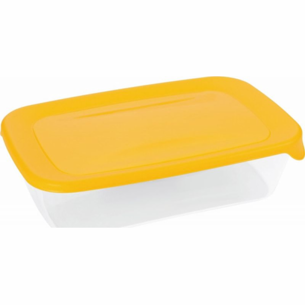 Kontejner s kurčkou Fresh & Go Rectangular 1L Yellow/ Tra...