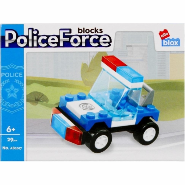 ALLEBLOX Stavebnice Police ALLEBOX