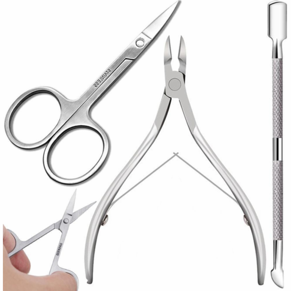 Reooo Skins Removal Set of the Temple Scissors Teragel