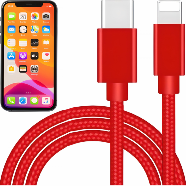 Kabel kabelu USB Retoo Lightning pro iPhone 12 11 xs xr x...