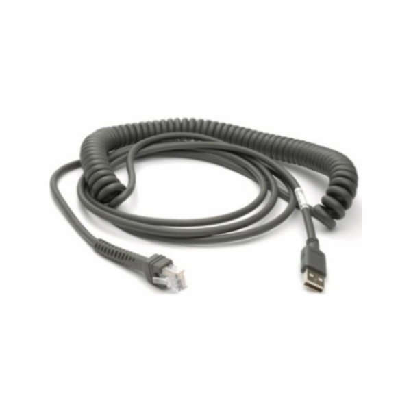 USB USB-A Zebra Cable-RJ-45 4,6 m černá (CBA-U29-C15ZBR)