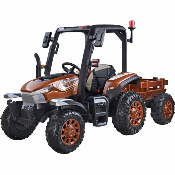 Jokomisiada duży traktor pro dítě s přívěsem 4x4 s dálkov...