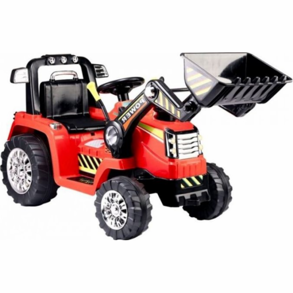 Štíhlý sportovní traktor pro baterii ZP1005 červená