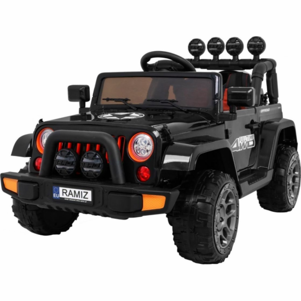Full Time 4WD Off-Road Vehicle Black