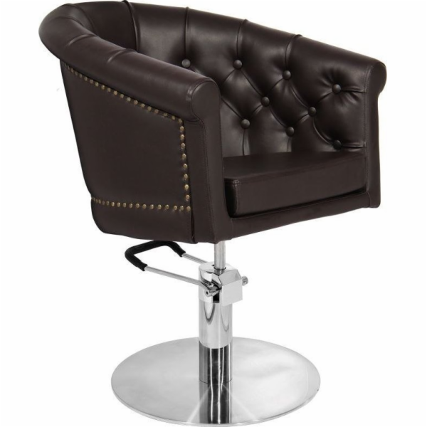 Activeshop Gabbiano London Brown Hairrdressing křeslo