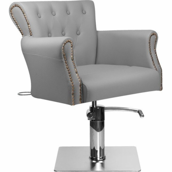 Kadeřnické křeslo Activeshop Hair System BER 8541 šedé