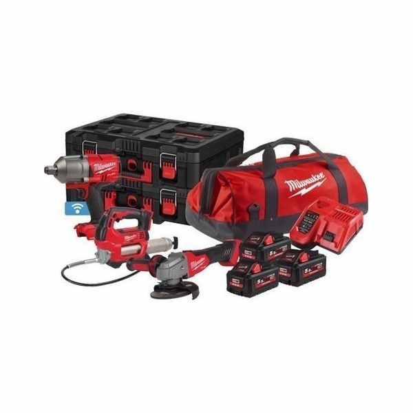 Milwaukee&nbsp;Power&nbsp;Tool&nbsp;Set&nbsp;PowerPack&nbsp;18V&nbsp;M18FPP3M-553P&nbsp;3*5.5Ah