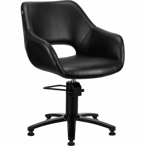 Activeshop Gabbiano kadeřnické křeslo Lima černá