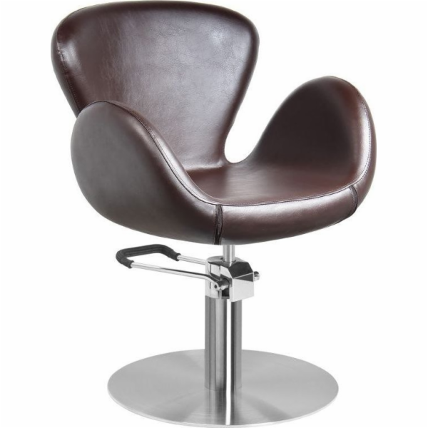 Activeshop Gabbiano Hairdressing křeslo Amsterdam Brown