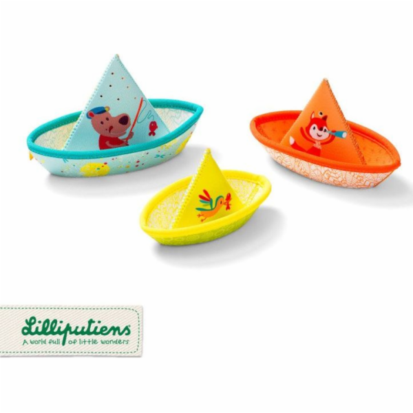 Lilliputiens lilliputiens 3 koupelové lodě 6 m+