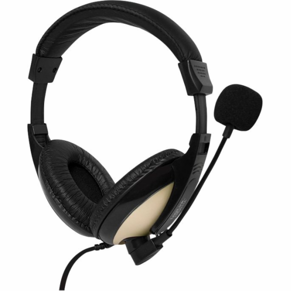Sluchátka s mikrofonem LogiLink (HS0011a)