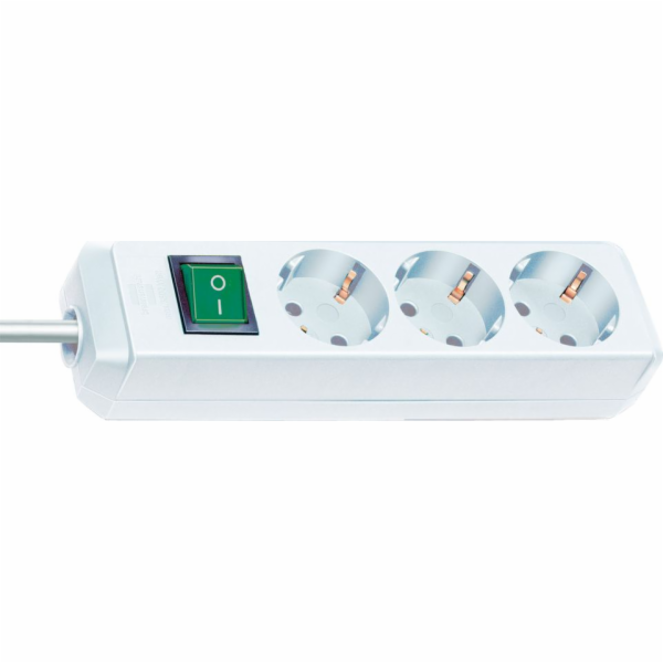 Brennenstuhl Eco-Line 3 Power Strip 3 Sockets 5 m White (...