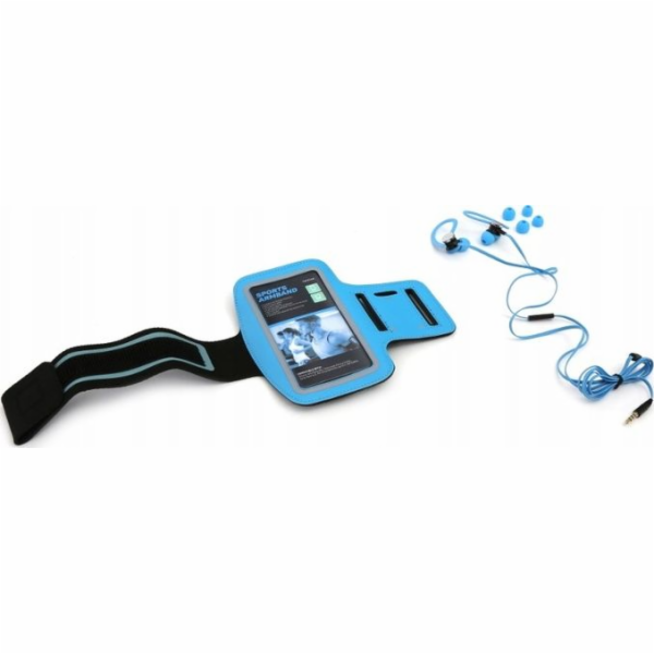Sluchátka Platinet Sport + Armband PM1070 (42927)